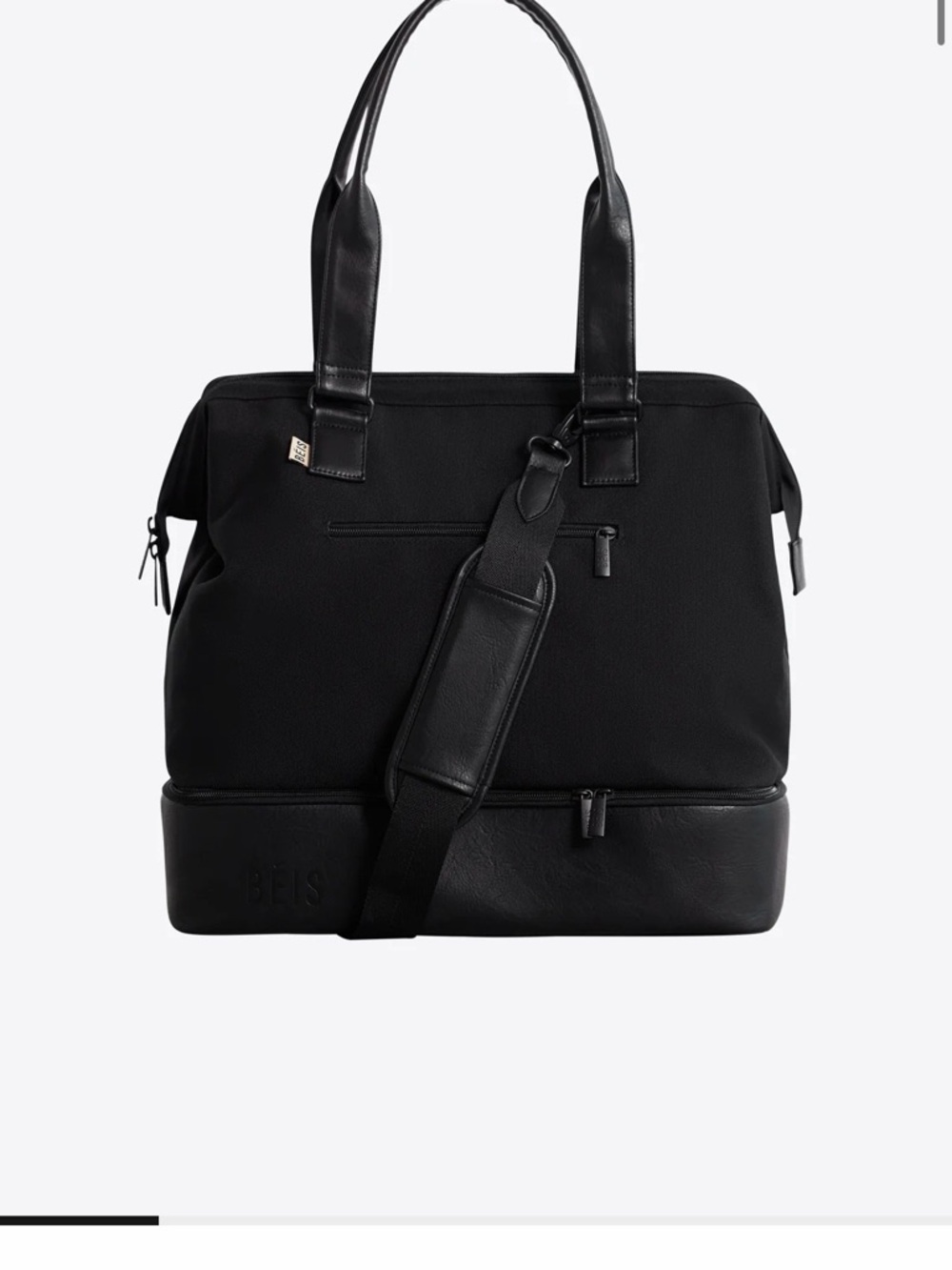 BEIS Mini Weekender in Black